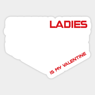 Valentines Day In Lockdown Sticker